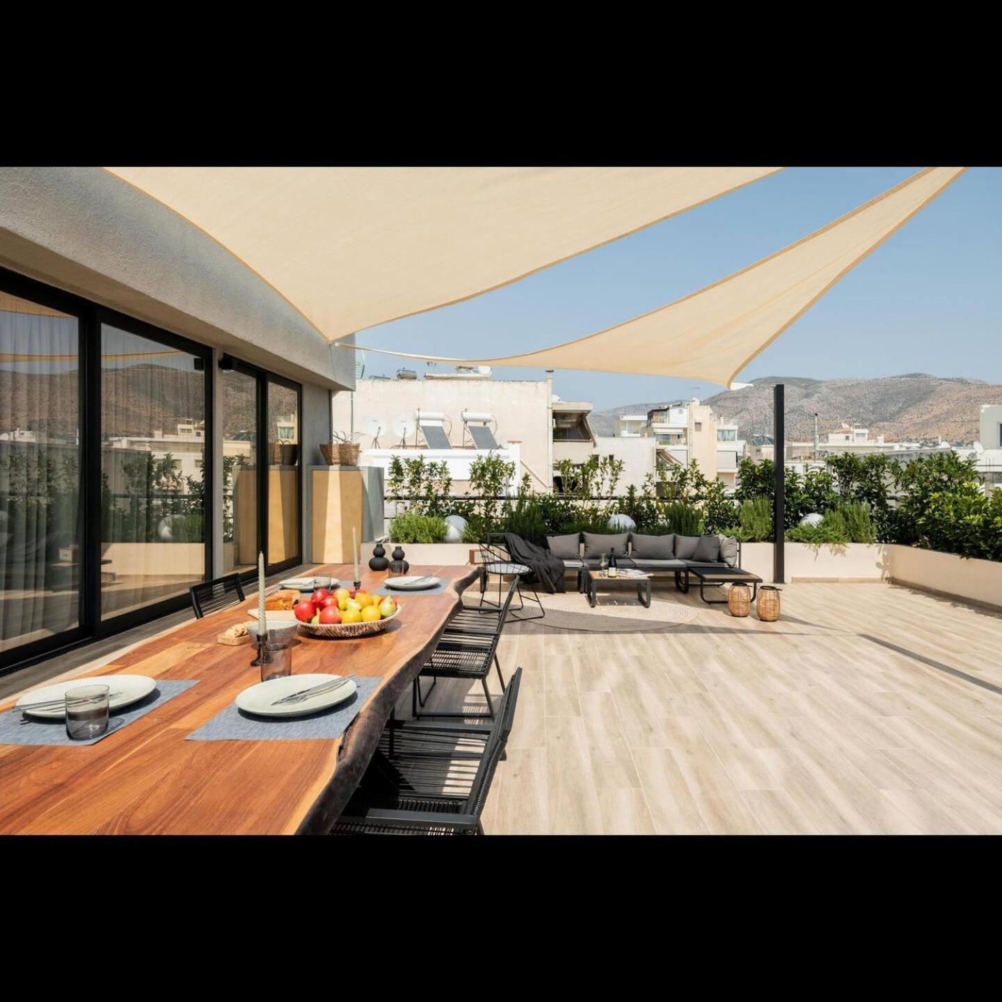 Апартаменты 5Bd Luxury Penthouse With Sea View Афины Экстерьер фото